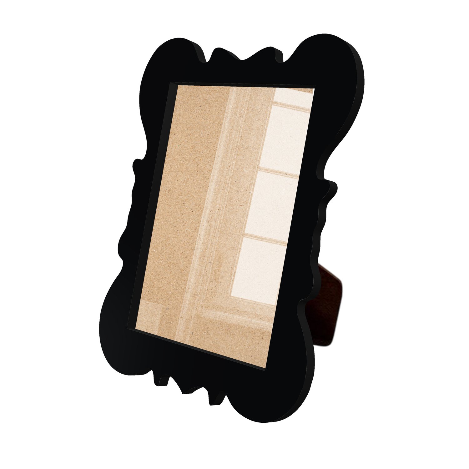 Porta Retrato Com Moldura Provençal Colorida Em Mdf 6 mm Com Suporte em MDF e Acetato