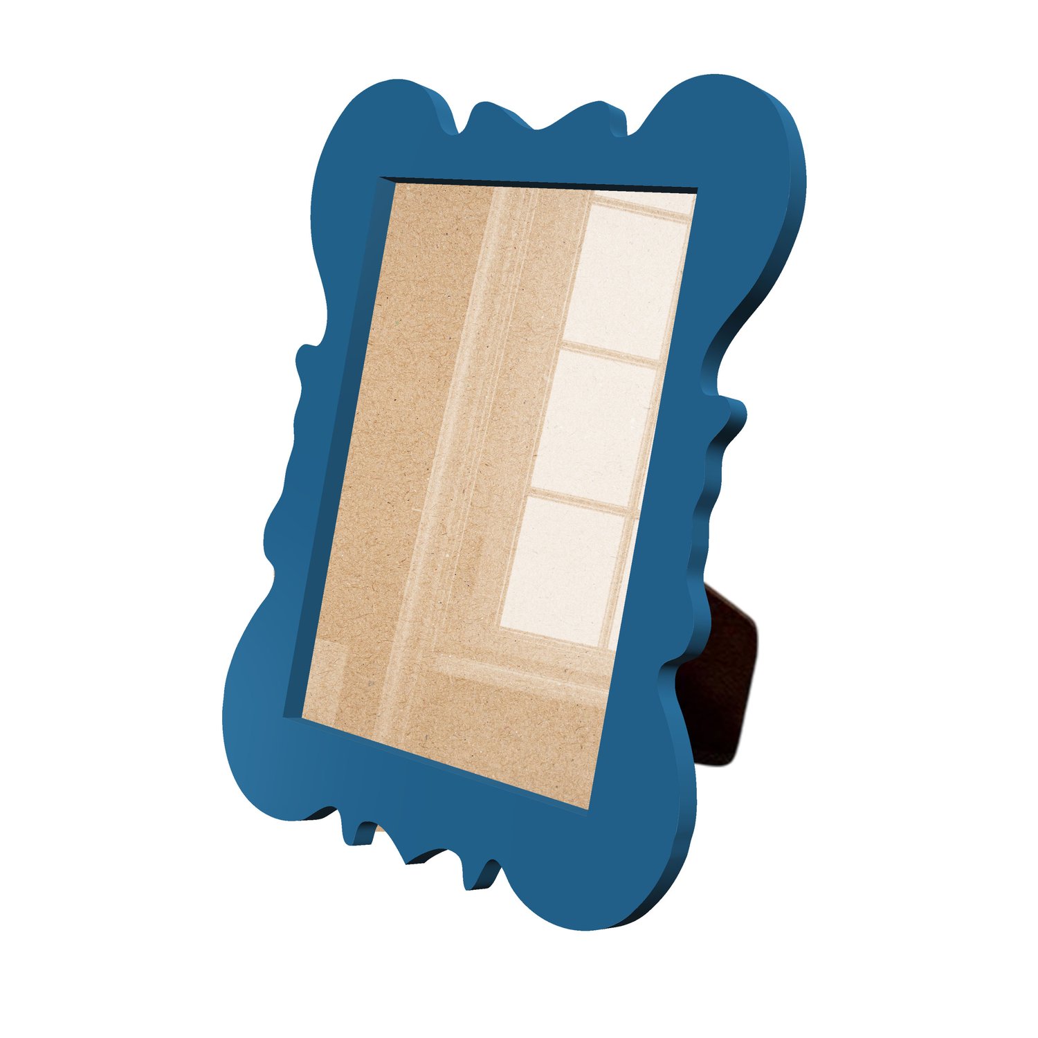 Porta Retrato Com Moldura Provençal Colorida Em Mdf 6 mm Com Suporte em MDF e Acetato