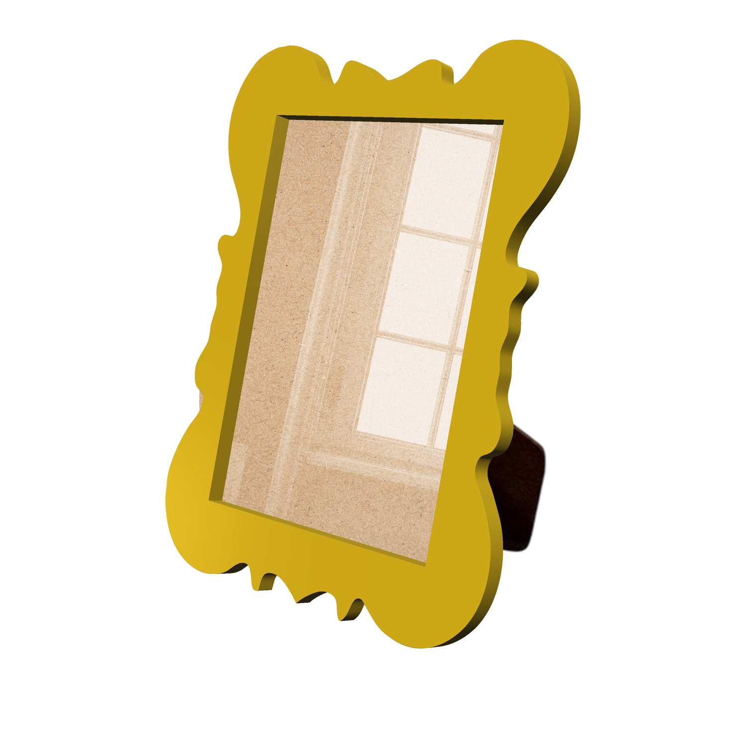 Porta Retrato Com Moldura Provençal Colorida Em Mdf 6 mm Com Suporte em MDF e Acetato