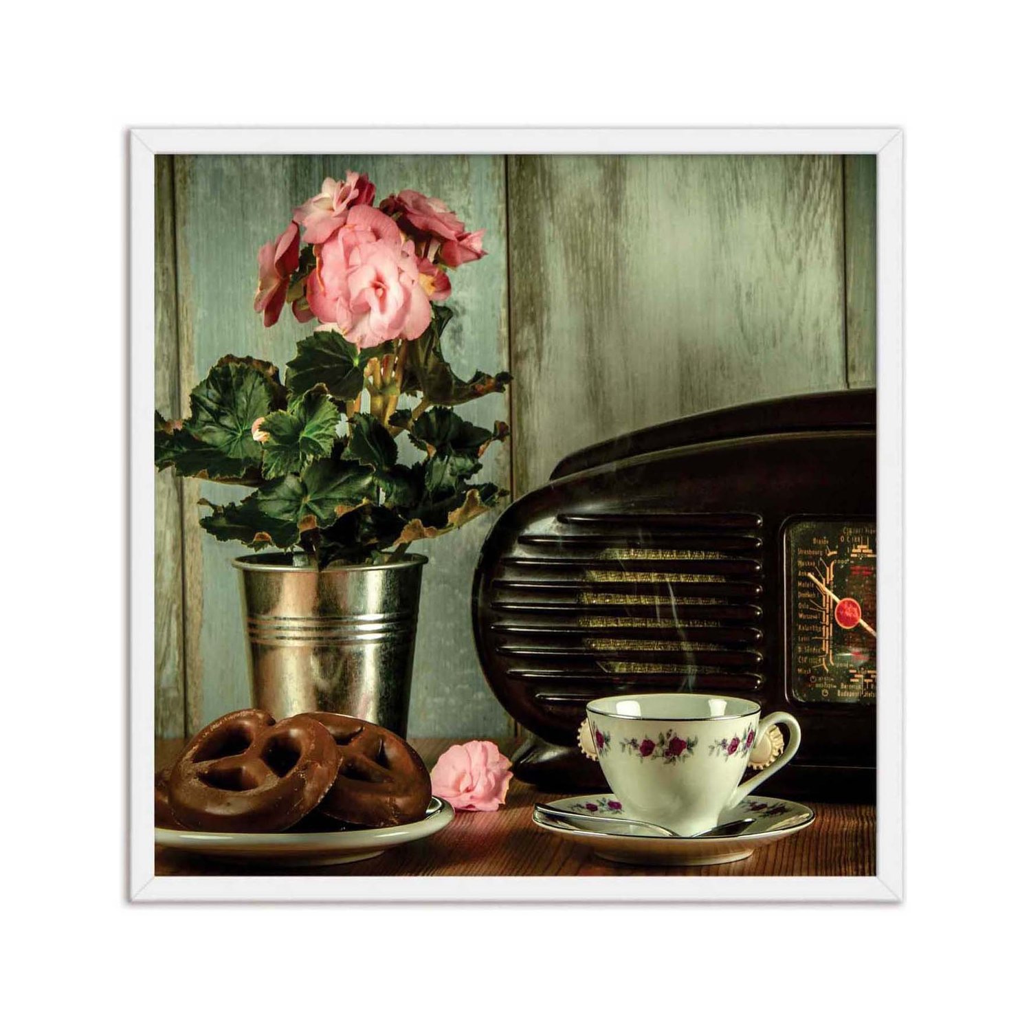 Quadro Decorativo Café da Manhã Vintage