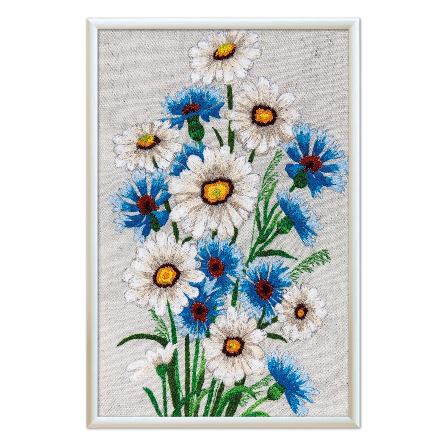 Quadro Decorativo Flores Margaridas Vintage Farmhouse