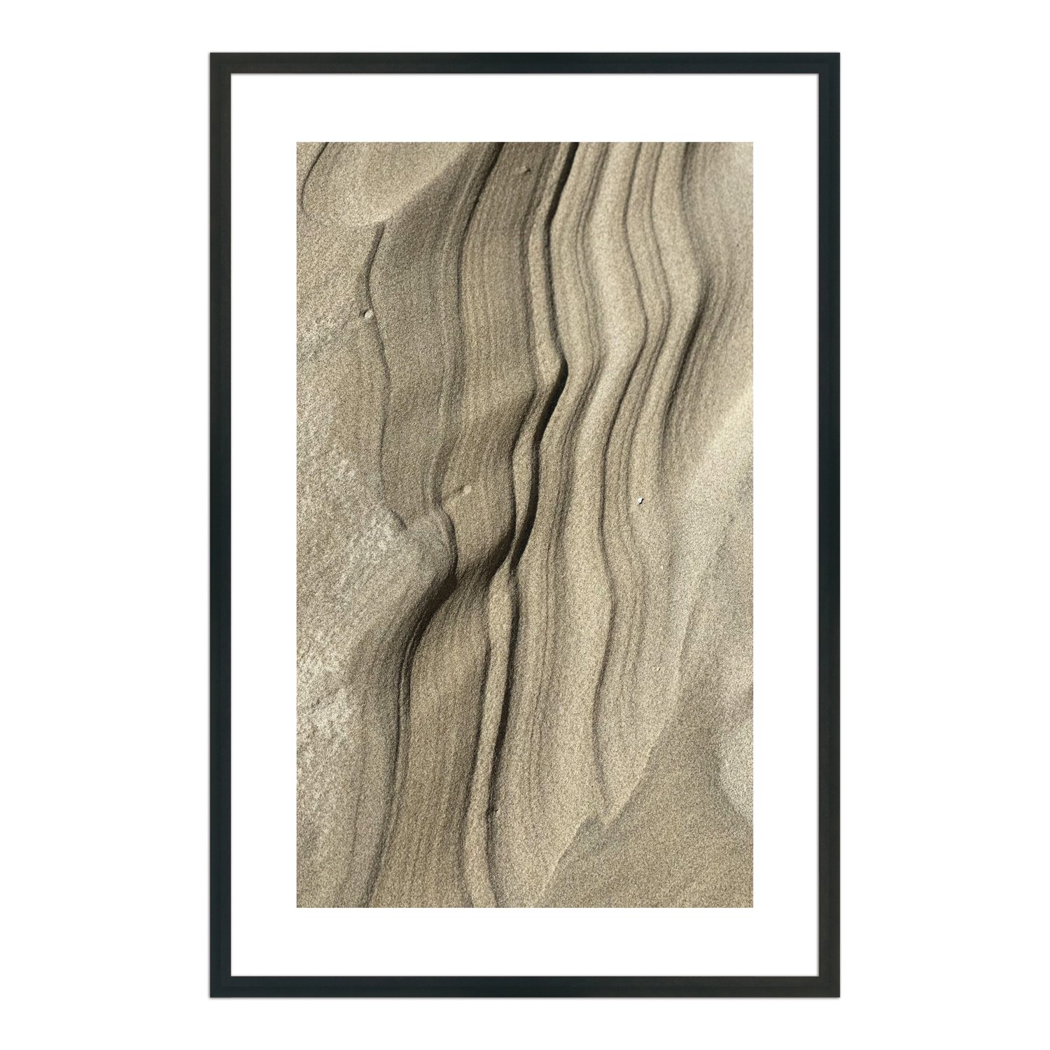Quadro Decorativo Natureza Minimalista Areia