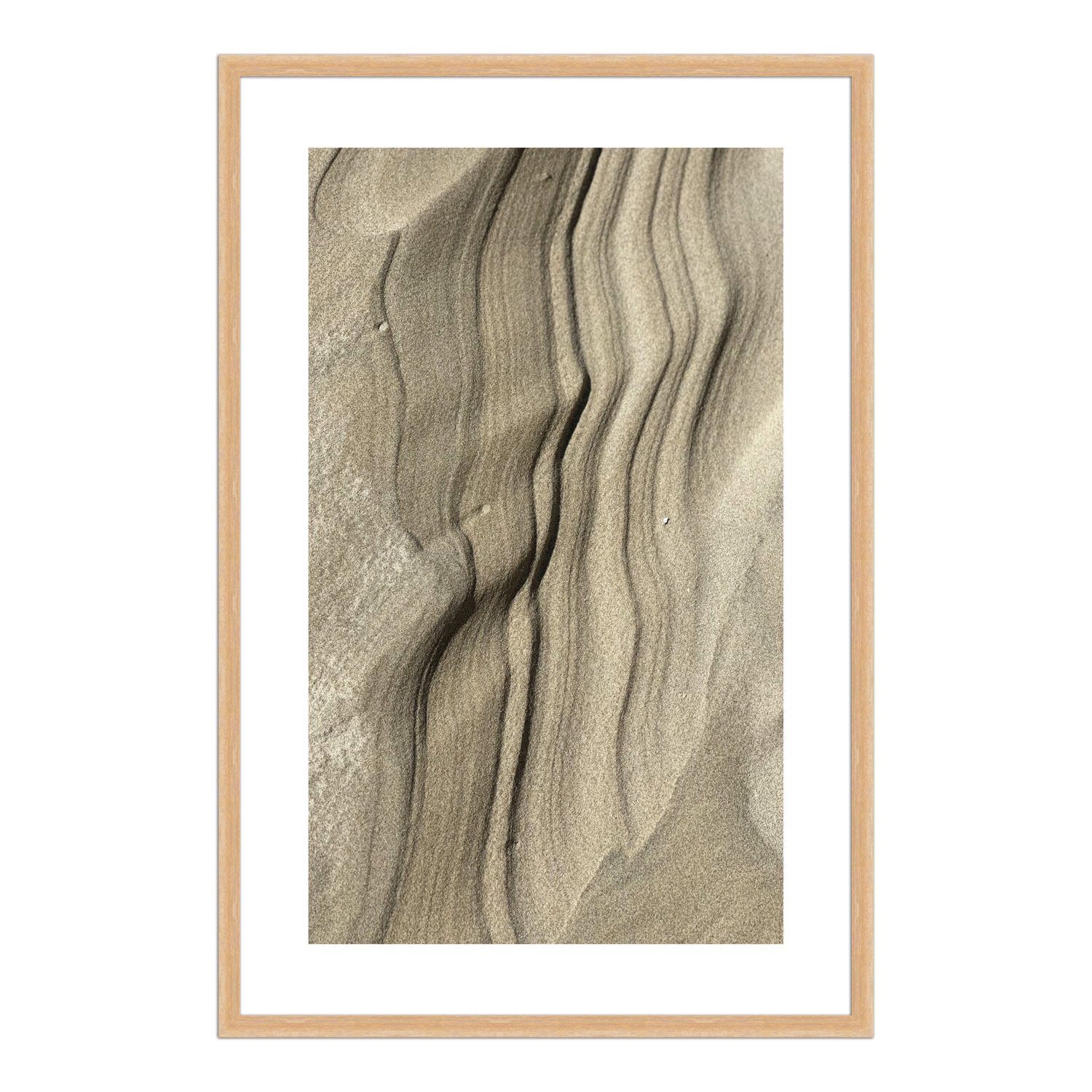 Quadro Decorativo Natureza Minimalista Areia