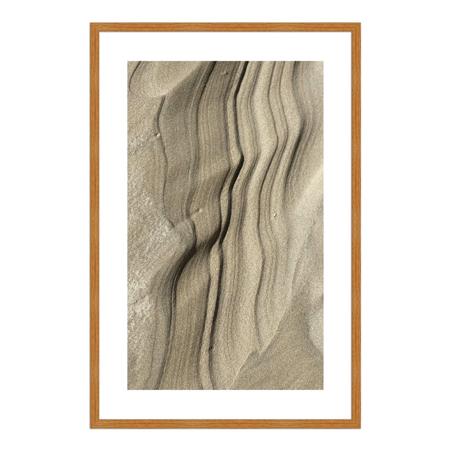 Quadro Decorativo Natureza Minimalista Areia