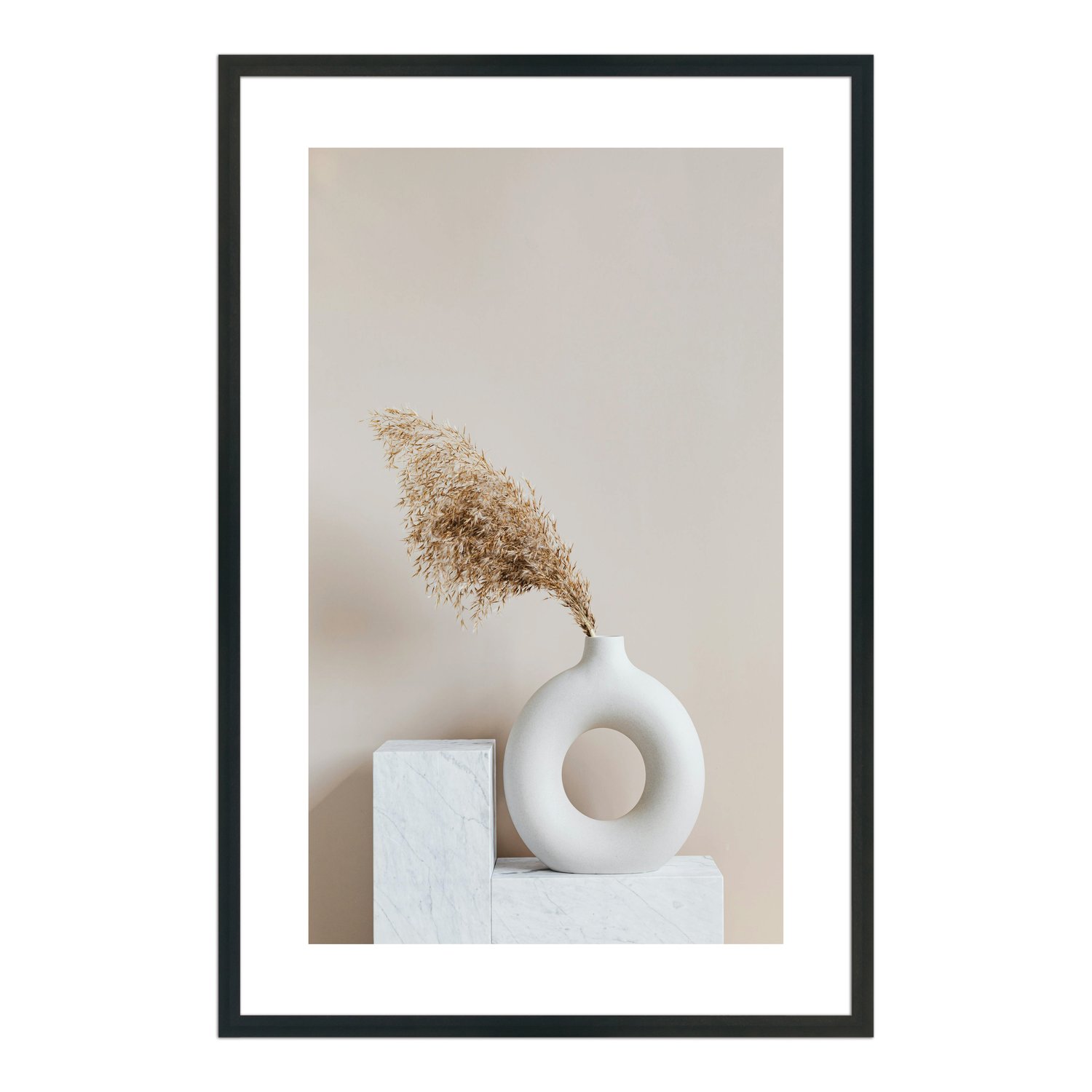 Quadro Decorativo Natureza Minimalista Plantas Secas