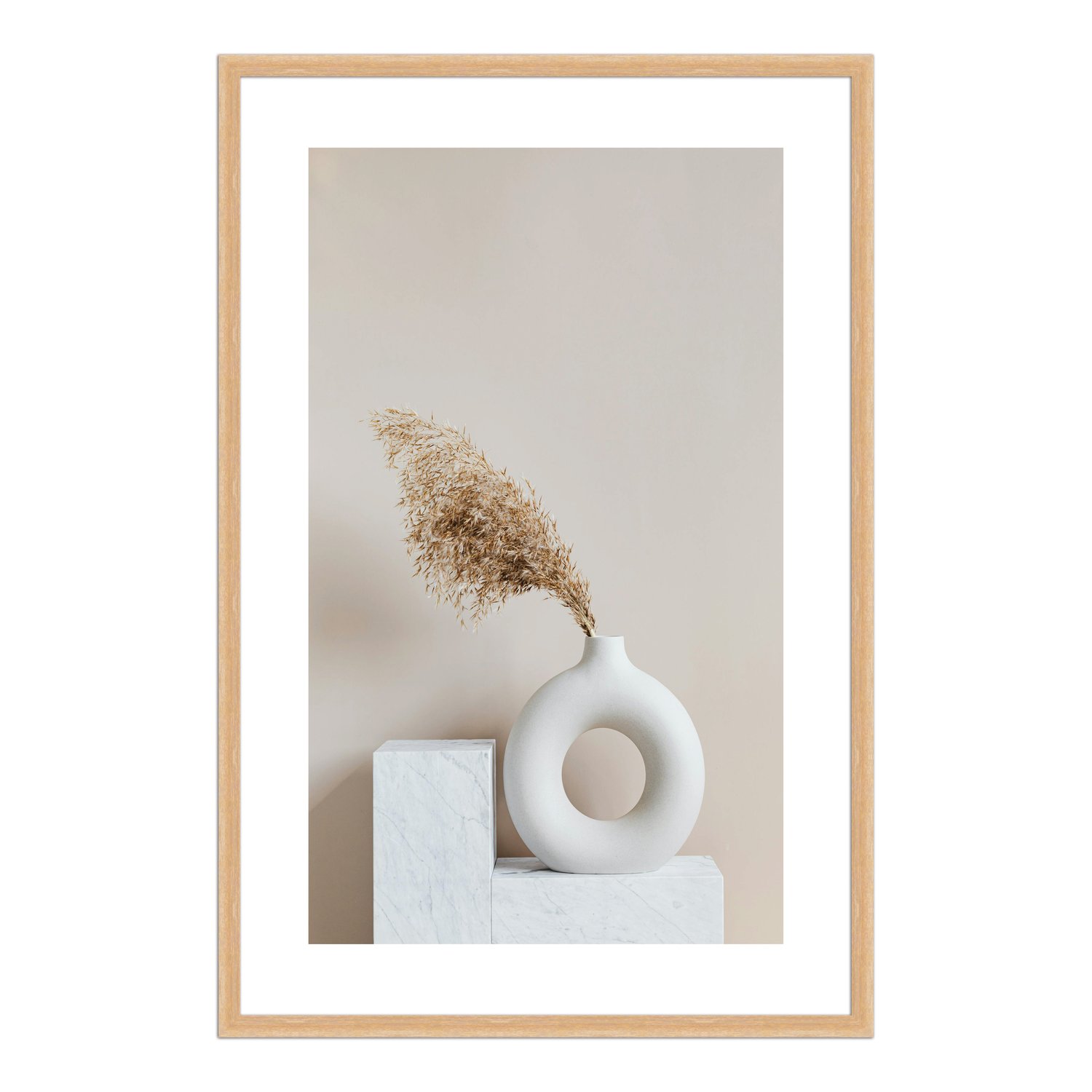Quadro Decorativo Natureza Minimalista Plantas Secas