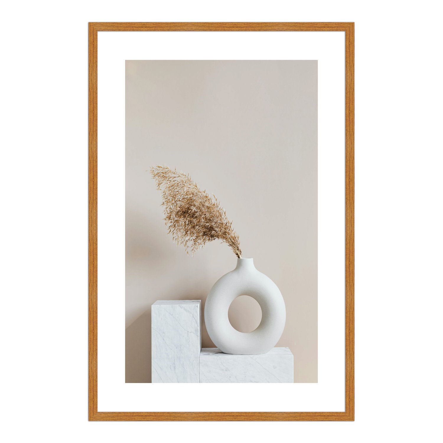 Quadro Decorativo Natureza Minimalista Plantas Secas