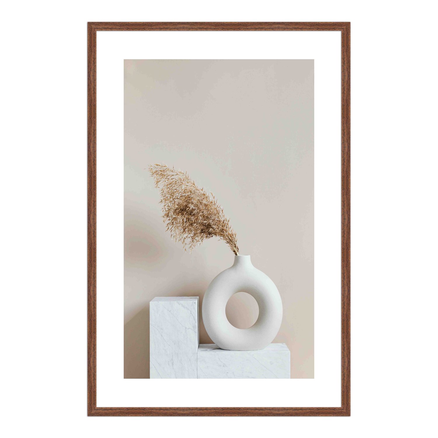 Quadro Decorativo Natureza Minimalista Plantas Secas