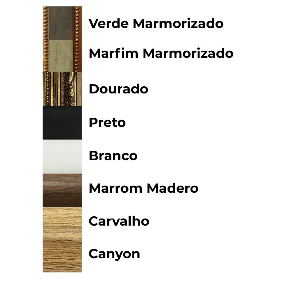 Quadro Decorativo Textura Abstrata de Arcos Estilo Modern Heritage