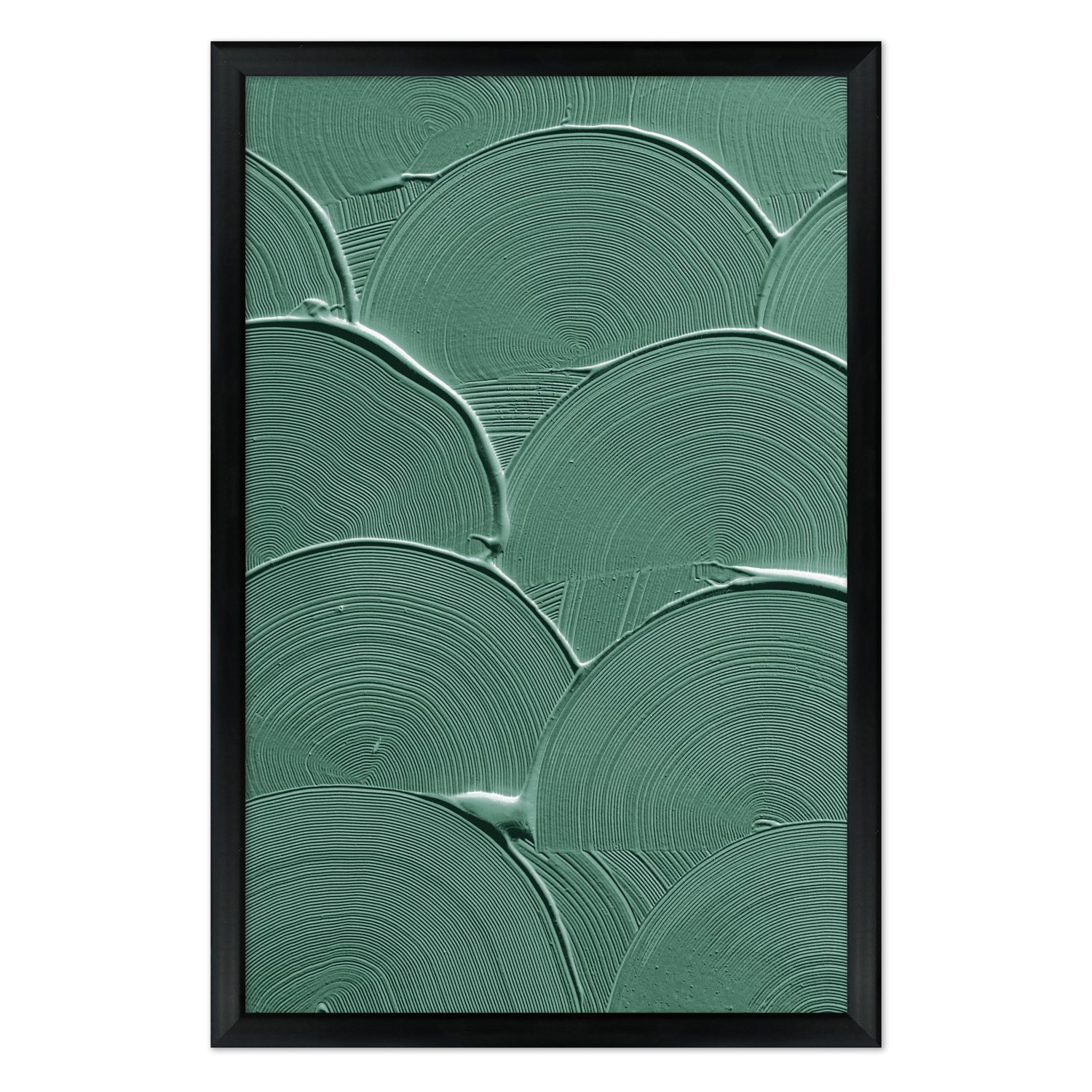 Quadro Decorativo Textura Abstrata de Arcos Estilo Modern Heritage