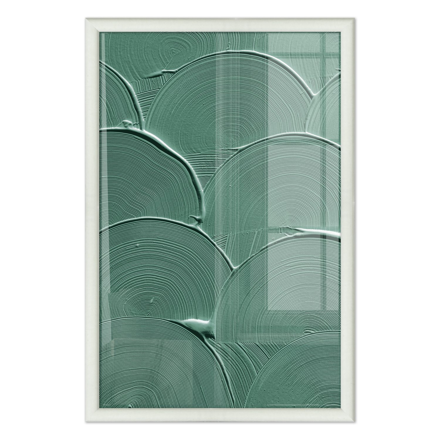 Quadro Decorativo Textura Abstrata de Arcos Estilo Modern Heritage
