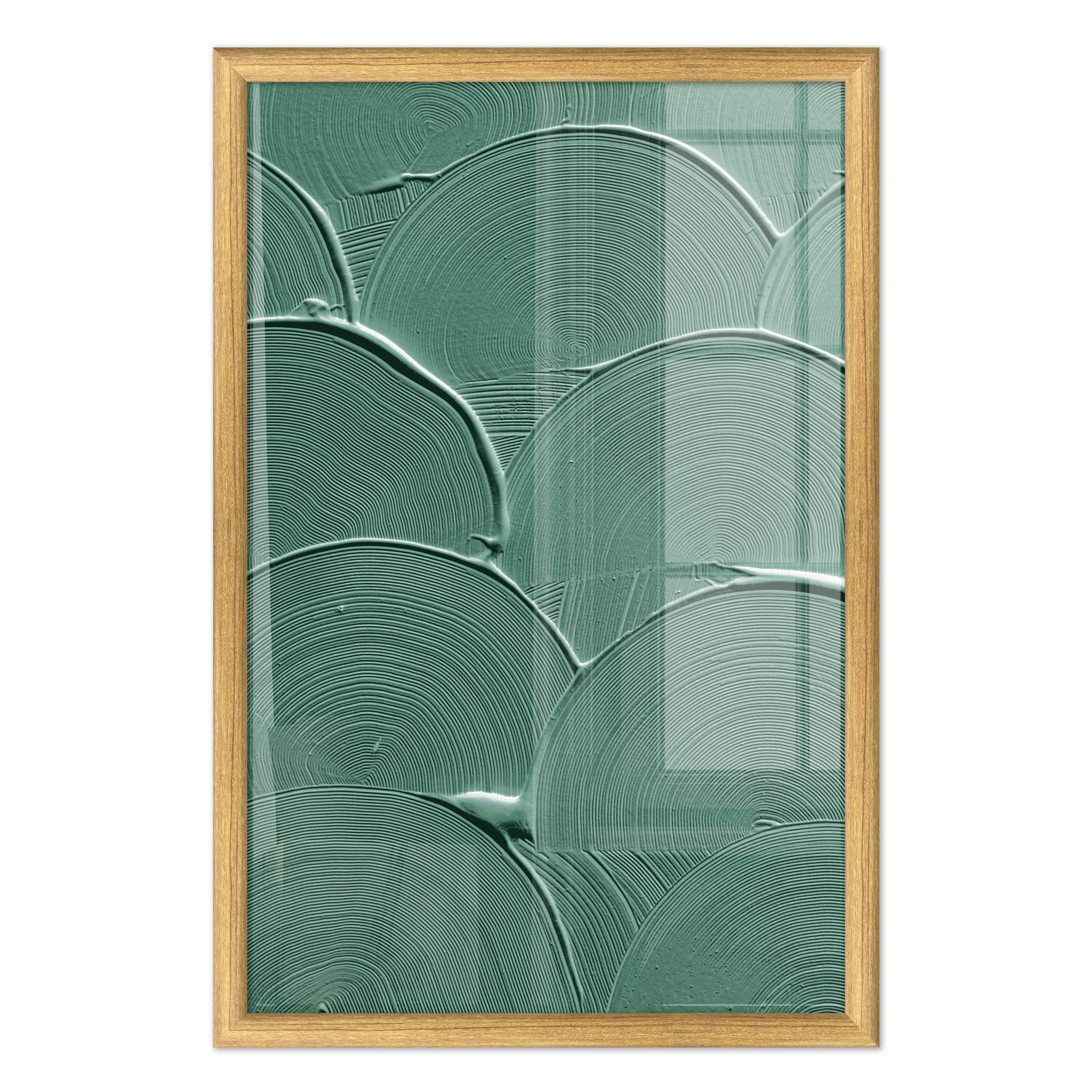 Quadro Decorativo Textura Abstrata de Arcos Estilo Modern Heritage