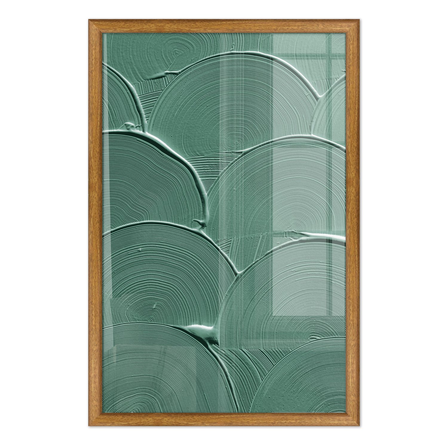 Quadro Decorativo Textura Abstrata de Arcos Estilo Modern Heritage