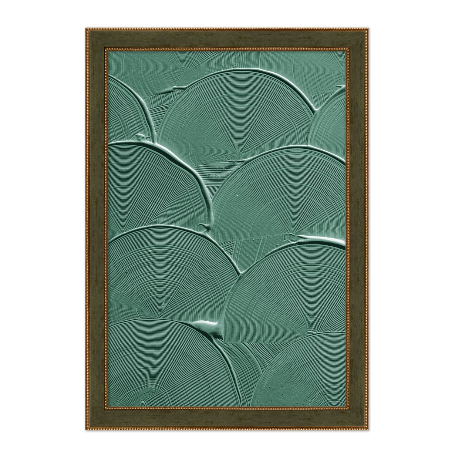 Quadro Decorativo Textura Abstrata de Arcos Estilo Modern Heritage