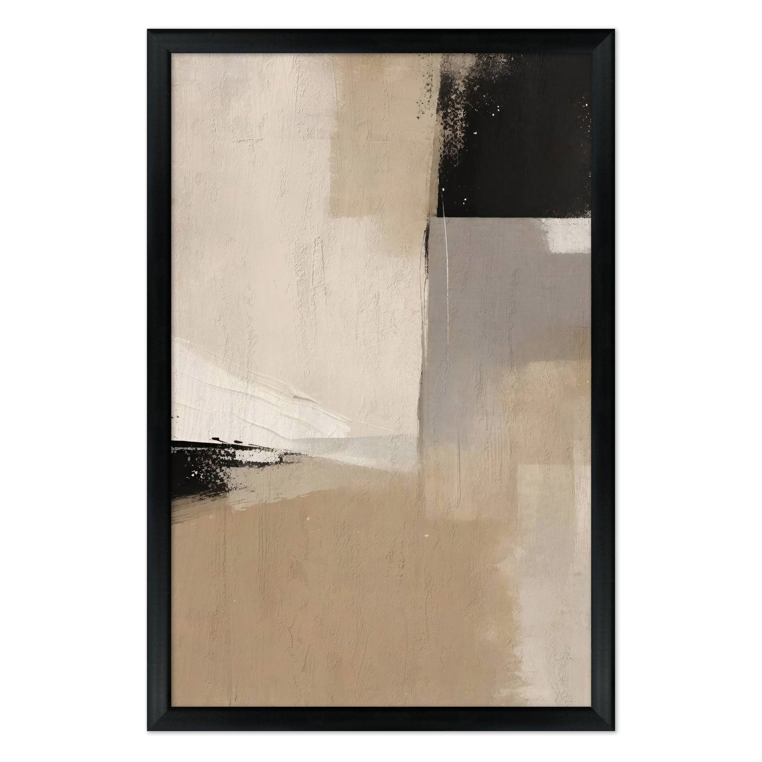 Quadro Decorativo Textura Abstrata Estilo Modern Heritage