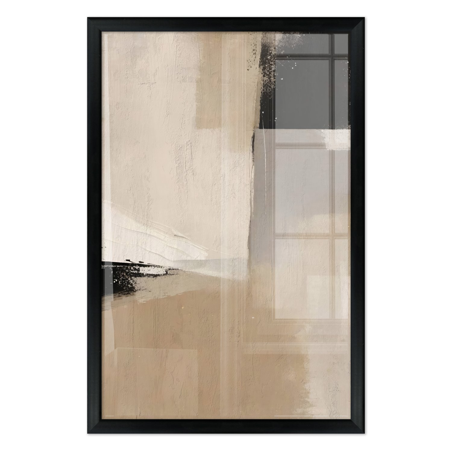 Quadro Decorativo Textura Abstrata Estilo Modern Heritage