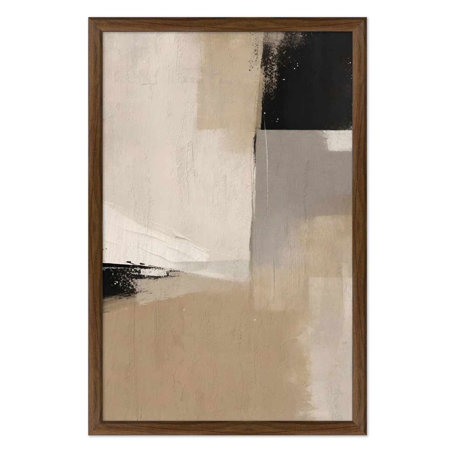 Quadro Decorativo Textura Abstrata Estilo Modern Heritage