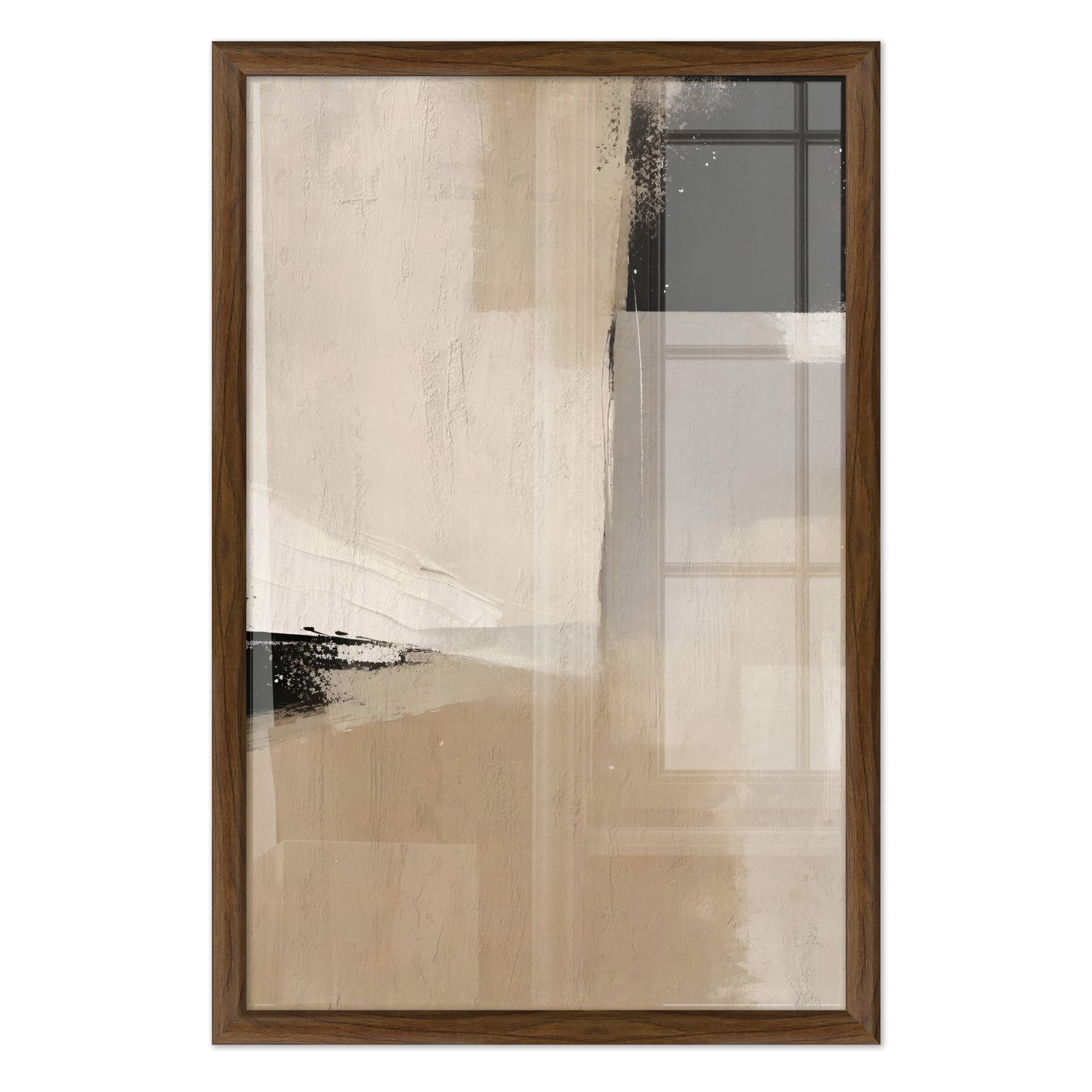 Quadro Decorativo Textura Abstrata Estilo Modern Heritage