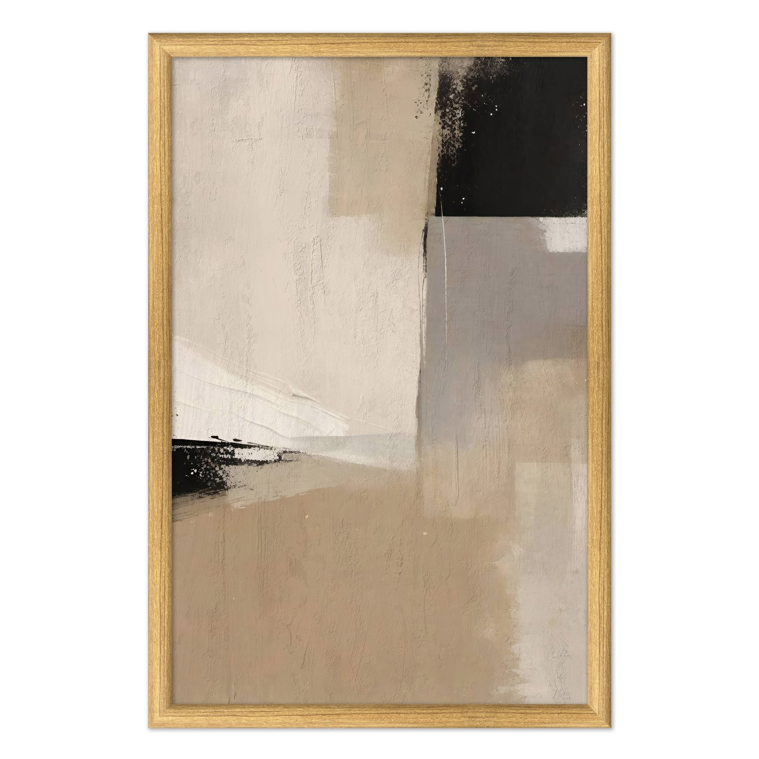 Quadro Decorativo Textura Abstrata Estilo Modern Heritage