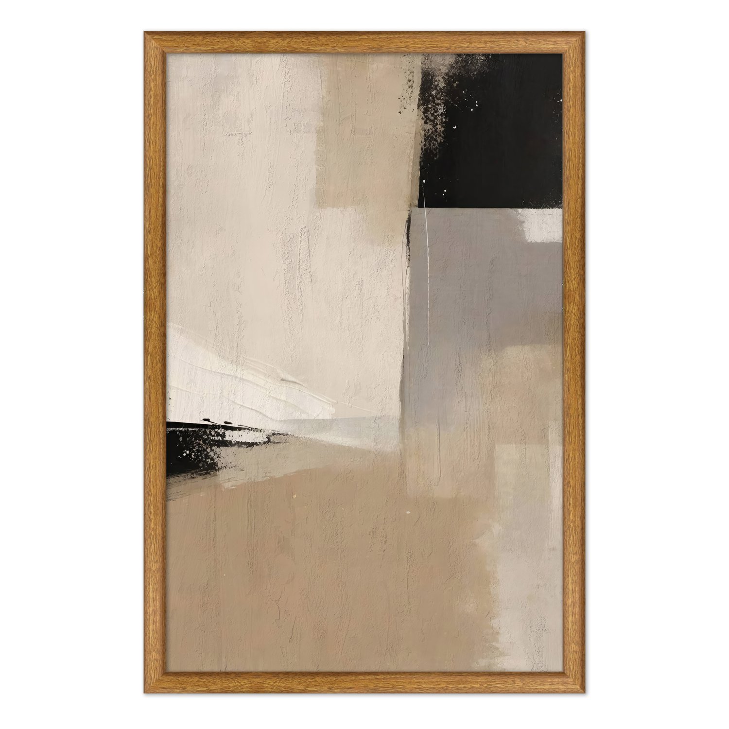 Quadro Decorativo Textura Abstrata Estilo Modern Heritage