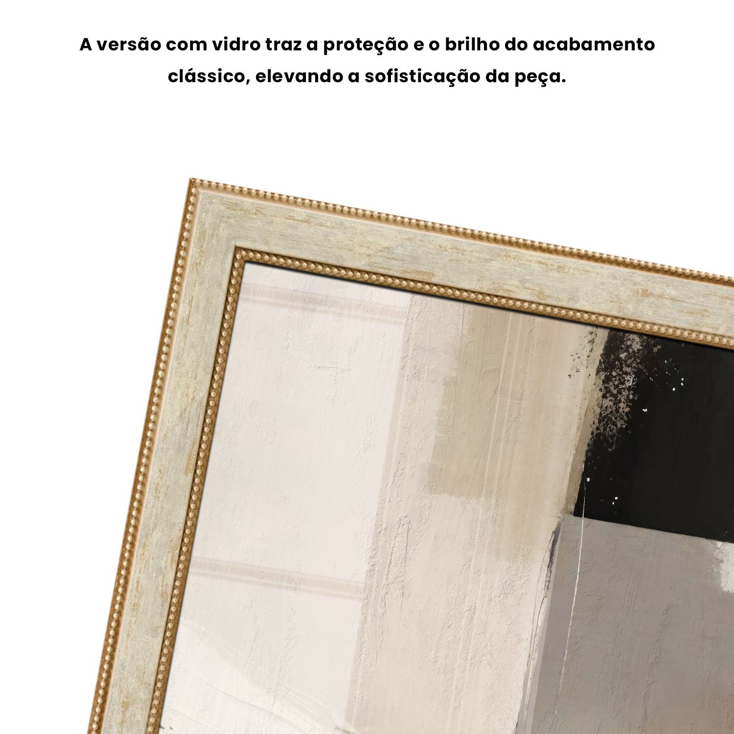 Quadro Decorativo Textura Abstrata Estilo Modern Heritage