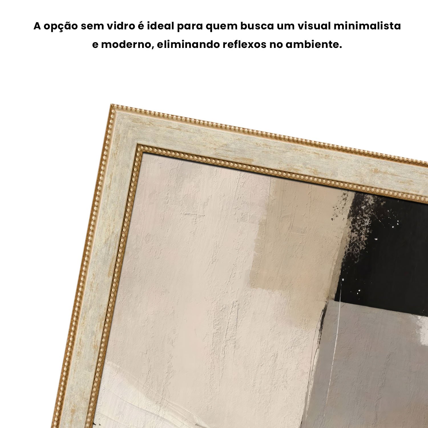 Quadro Decorativo Textura Abstrata Estilo Modern Heritage