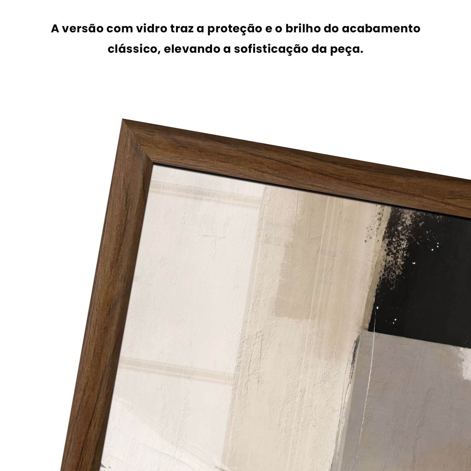 Quadro Decorativo Textura Abstrata Estilo Modern Heritage