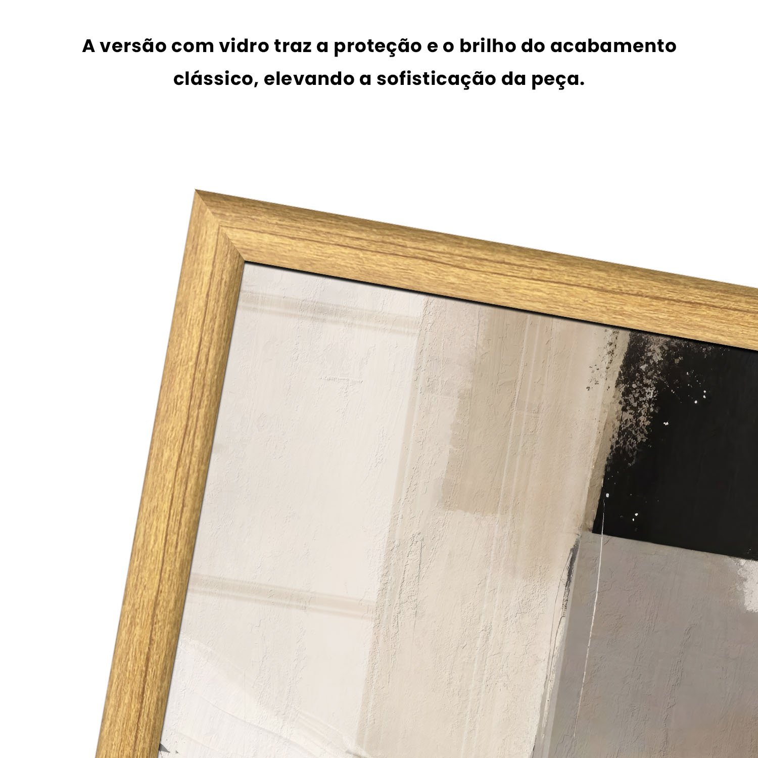 Quadro Decorativo Textura Abstrata Estilo Modern Heritage