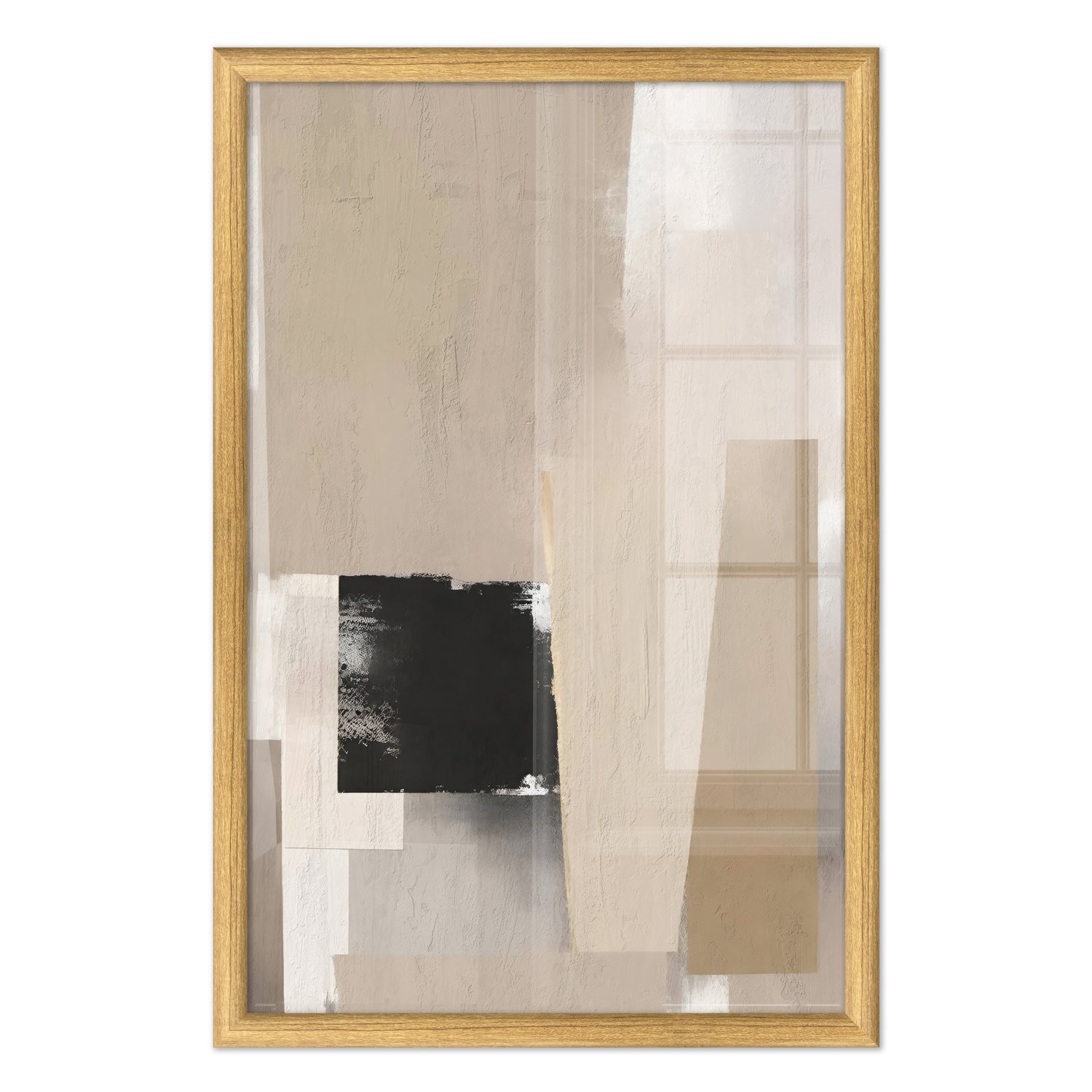 Quadro Decorativo Textura Abstrata Estilo Modern Heritage