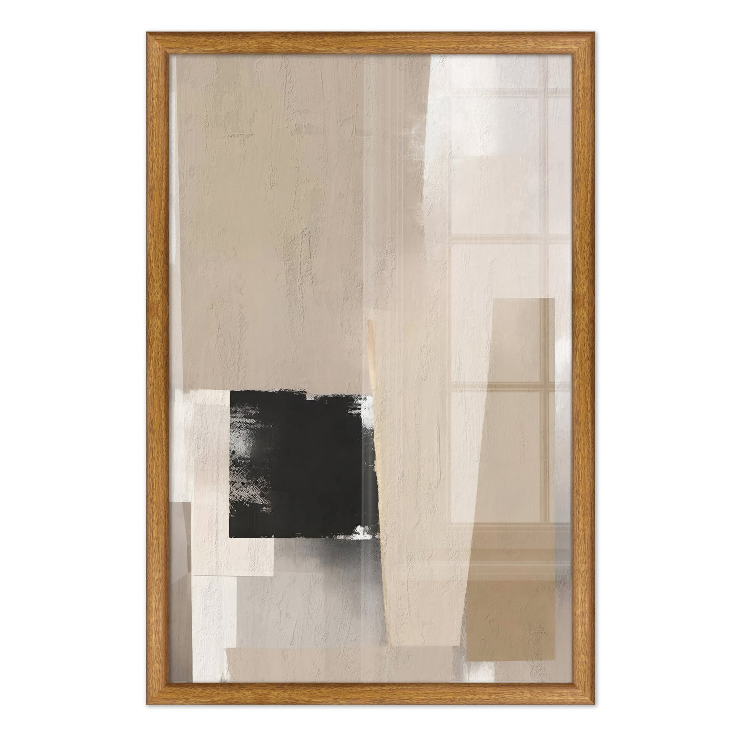Quadro Decorativo Textura Abstrata Estilo Modern Heritage
