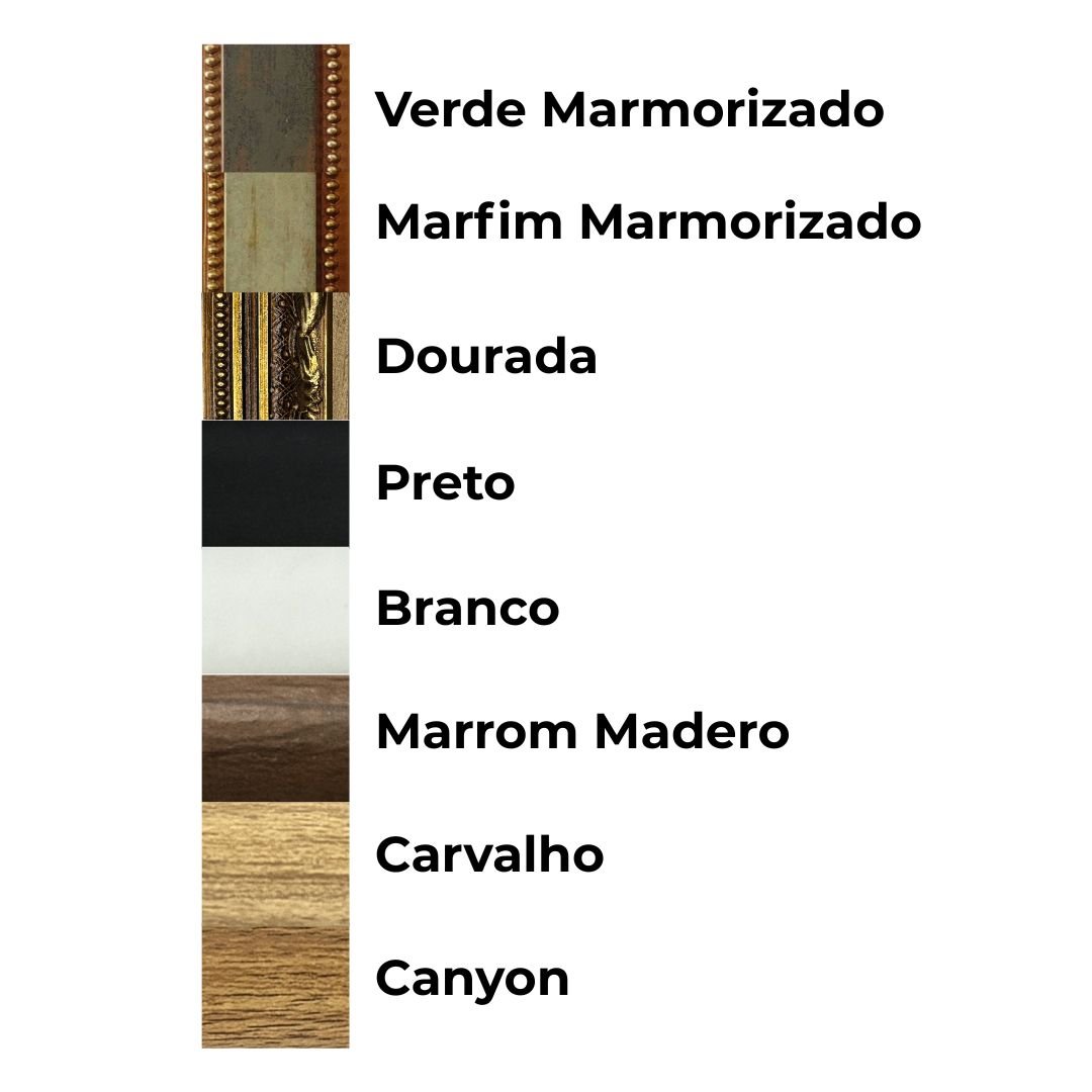 Quadro Decorativo Vasos e Formas Orgânicas Estilo Modern Heritage