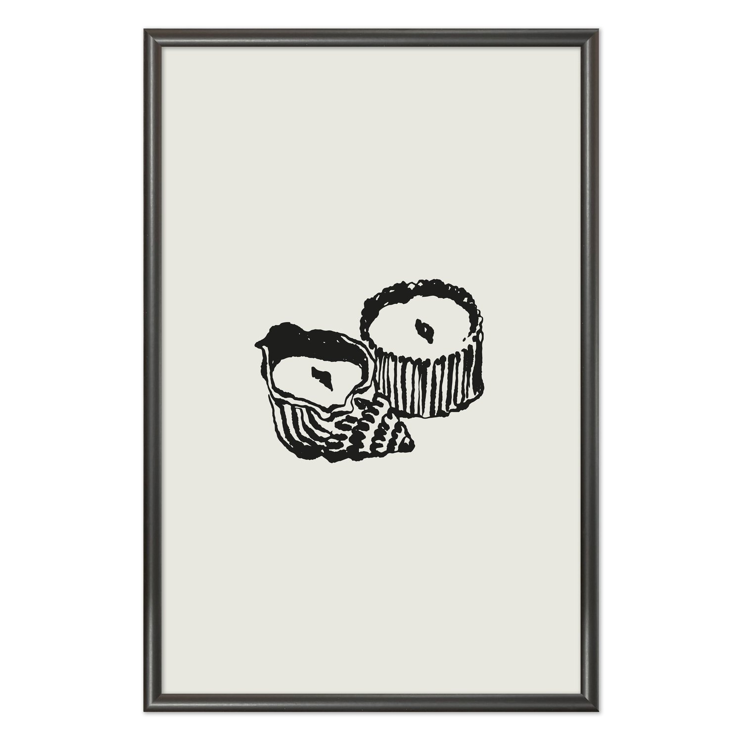 Quadro Decorativo Velas Minimalistas Estilo Japandi