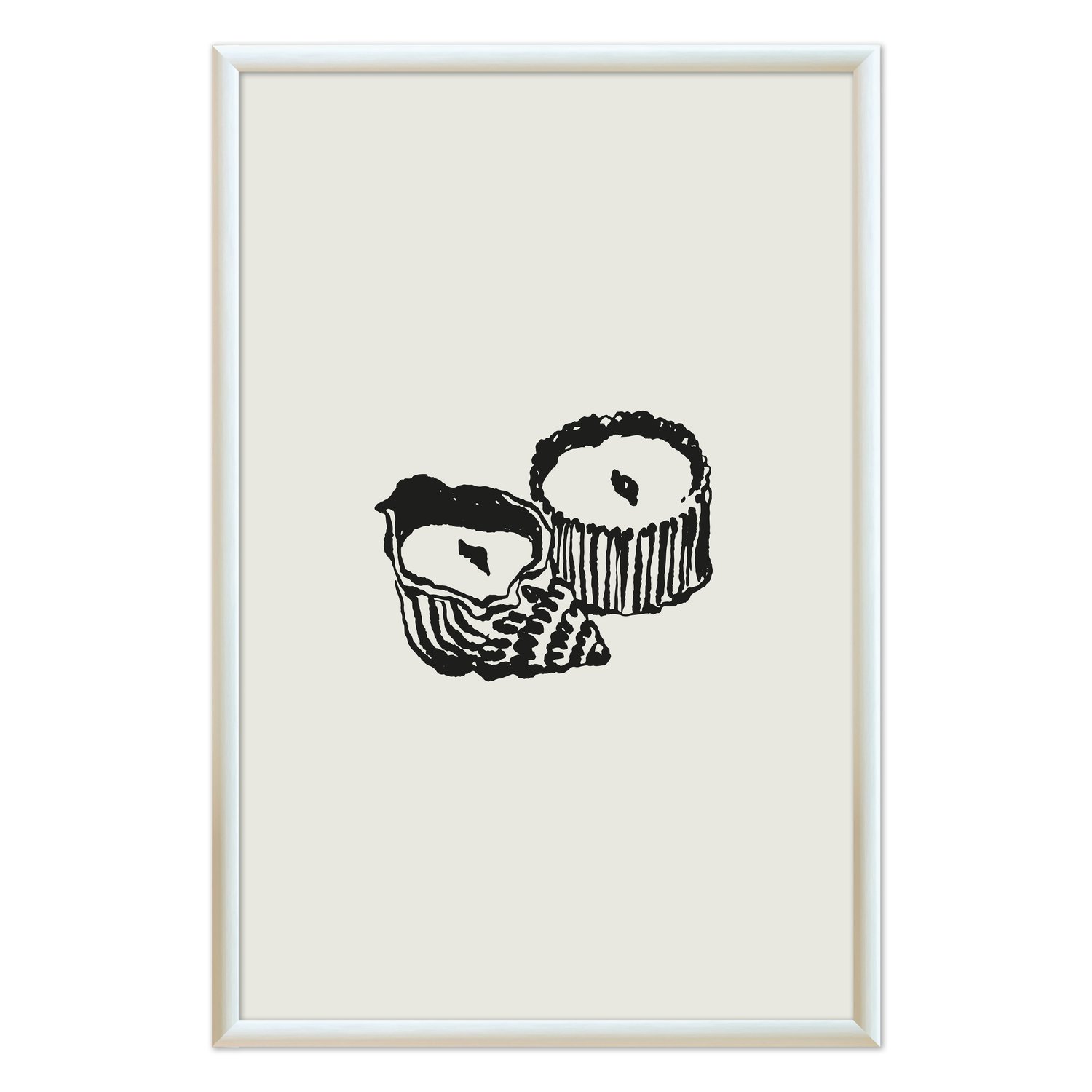 Quadro Decorativo Velas Minimalistas Estilo Japandi