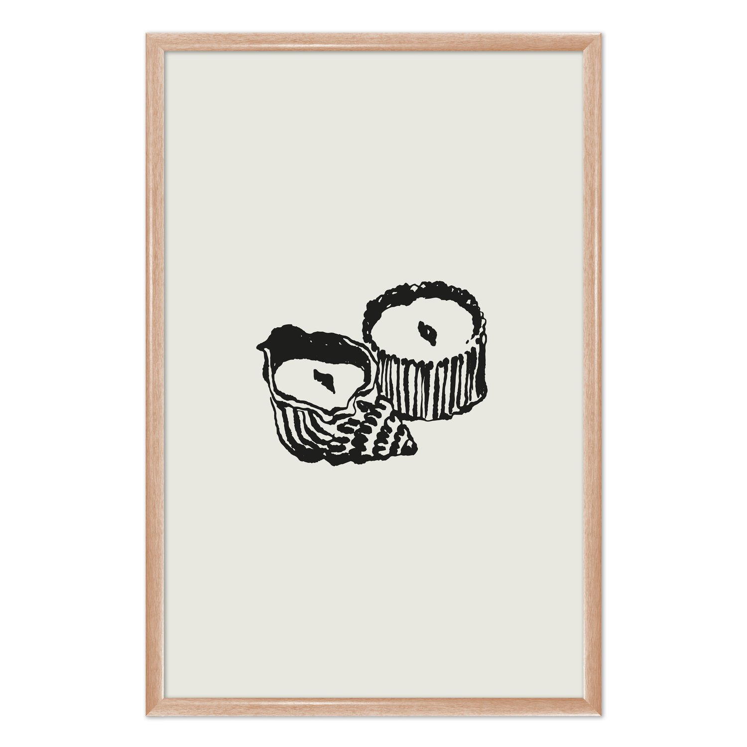 Quadro Decorativo Velas Minimalistas Estilo Japandi