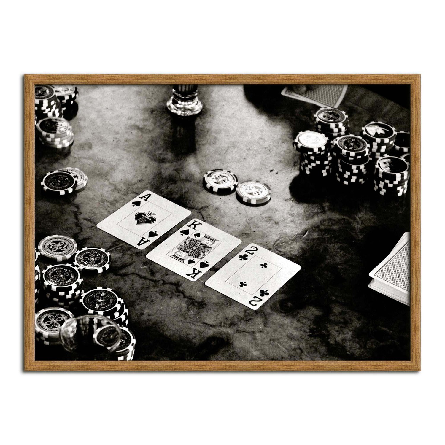 Quadro Decorativo Vintage Poker