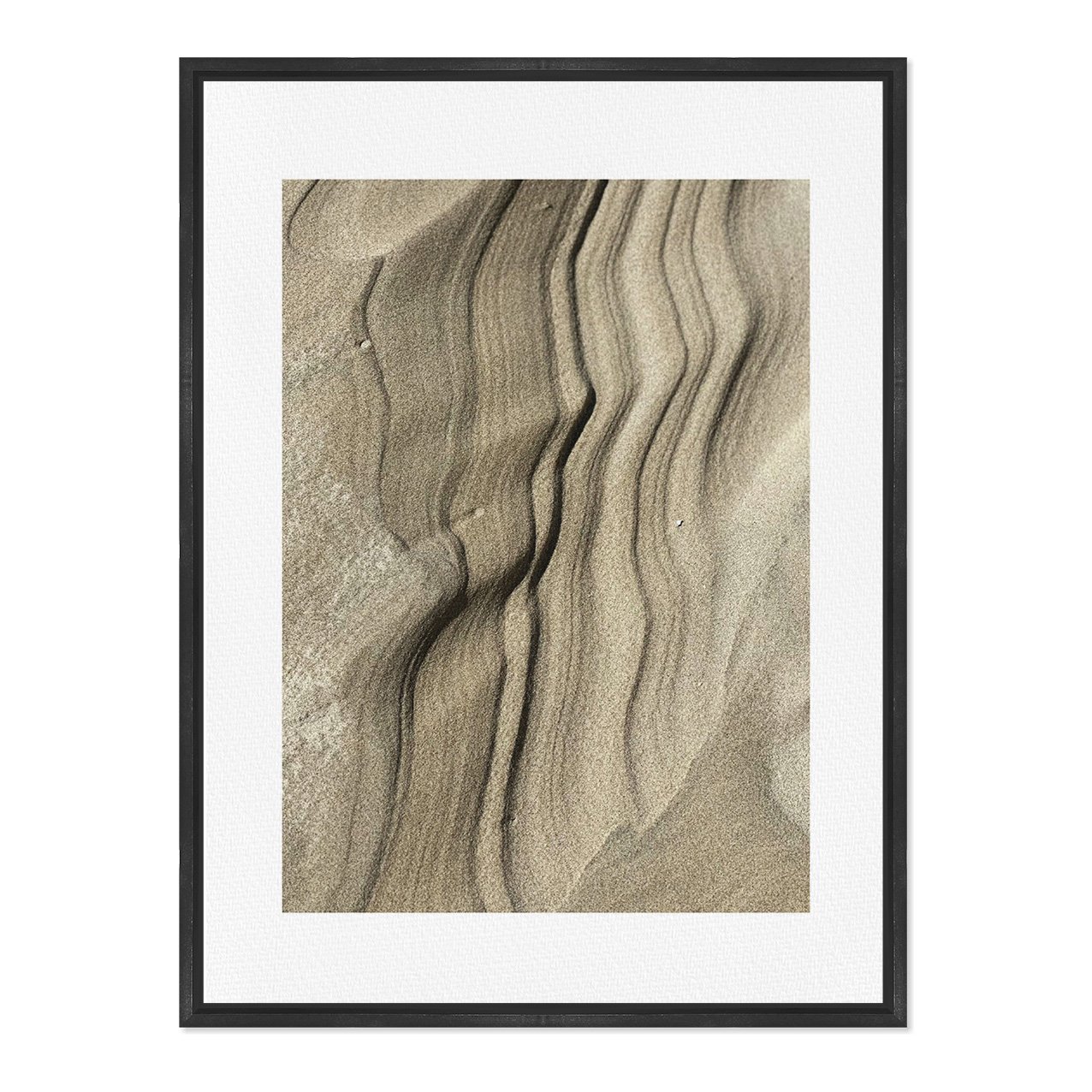 Quadro Em Tela Canvas Natureza Minimalista Areia