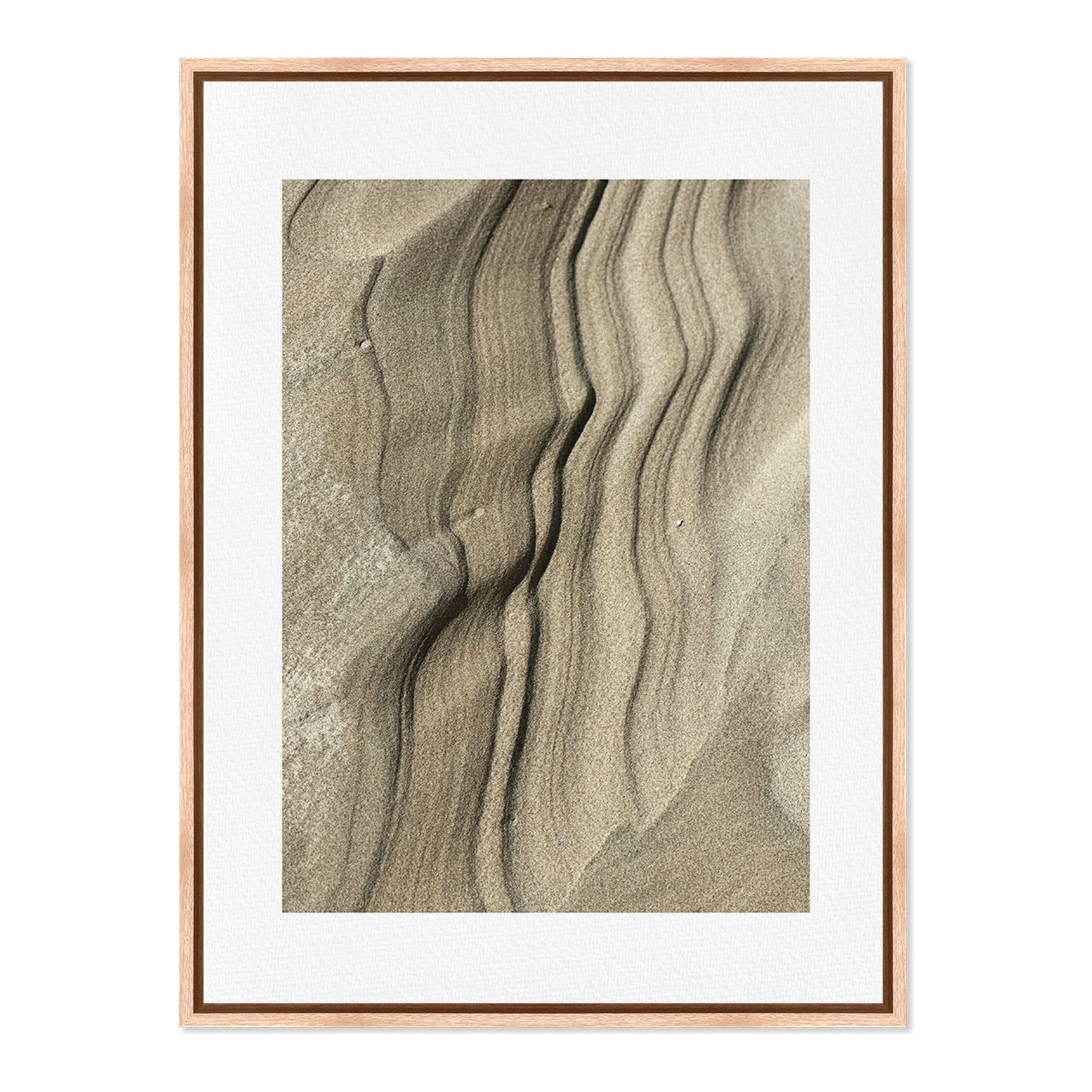 Quadro Em Tela Canvas Natureza Minimalista Areia