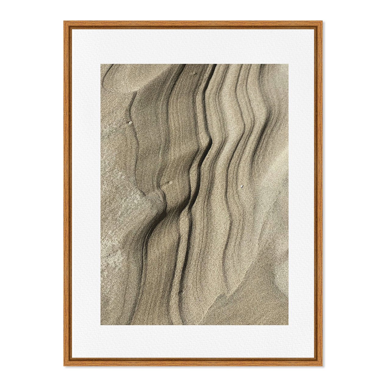 Quadro Em Tela Canvas Natureza Minimalista Areia