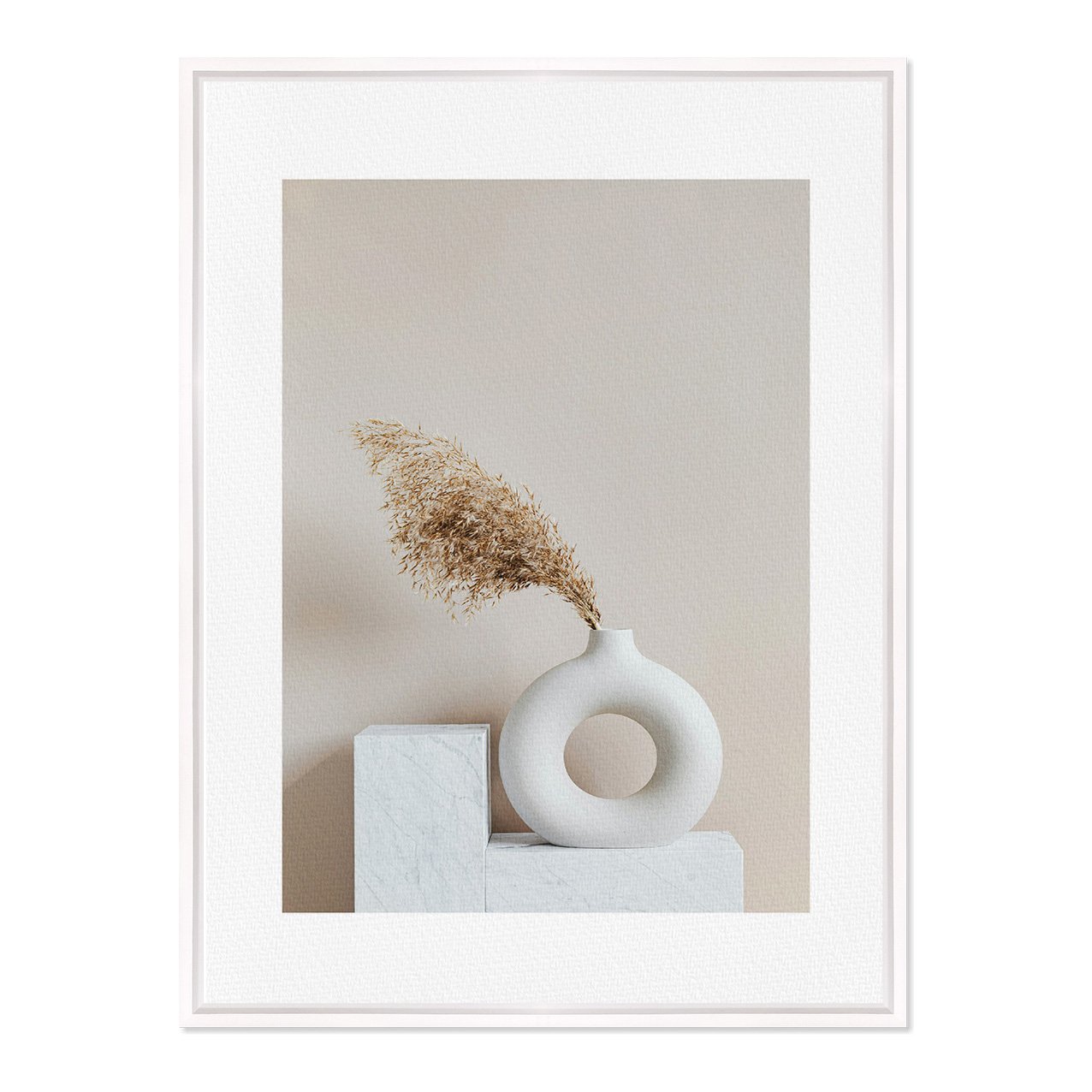 Quadro Em Tela Canvas Natureza Minimalista Plantas Secas