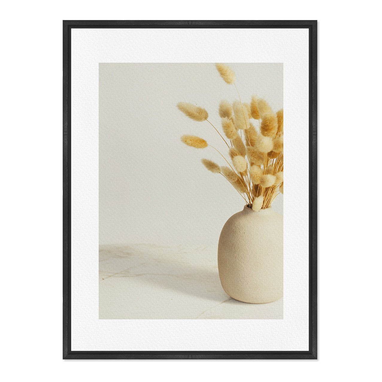Quadro Em Tela Canvas Natureza Minimalista Plantas Secas