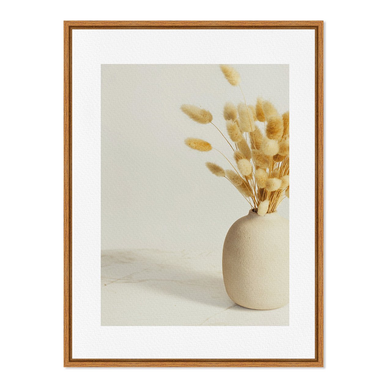 Quadro Em Tela Canvas Natureza Minimalista Plantas Secas