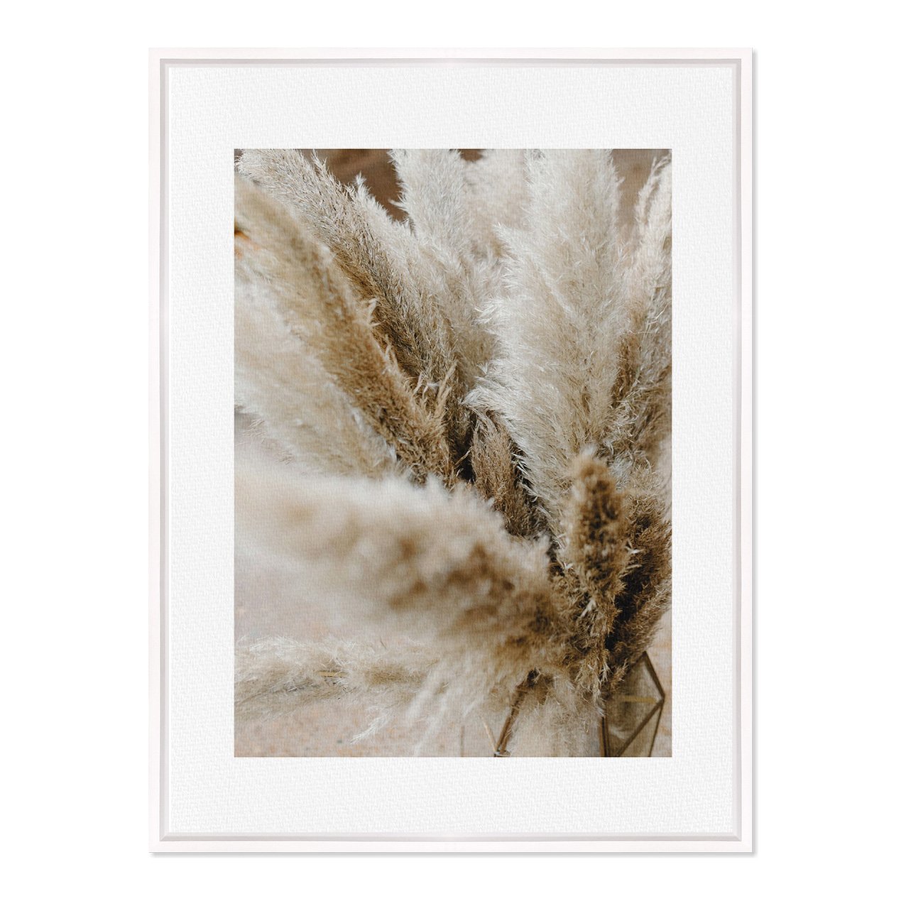Quadro Em Tela Canvas Natureza Minimalista Plantas Secas