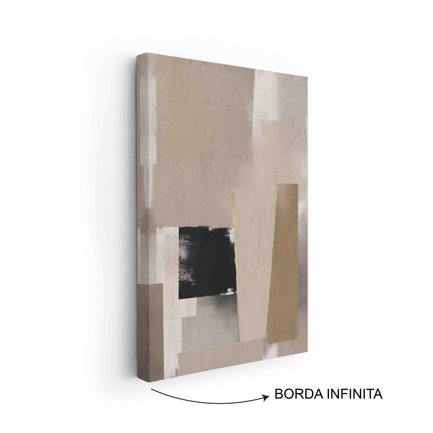 Quadro Em Tela Canvas Textura Abstrata Estilo Modern Heritage