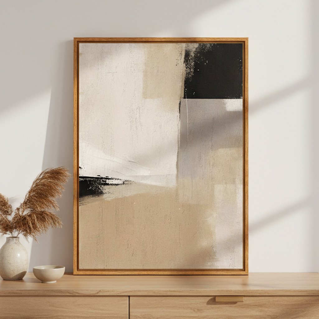 Quadro Em Tela Canvas Textura Abstrata Estilo Modern Heritage