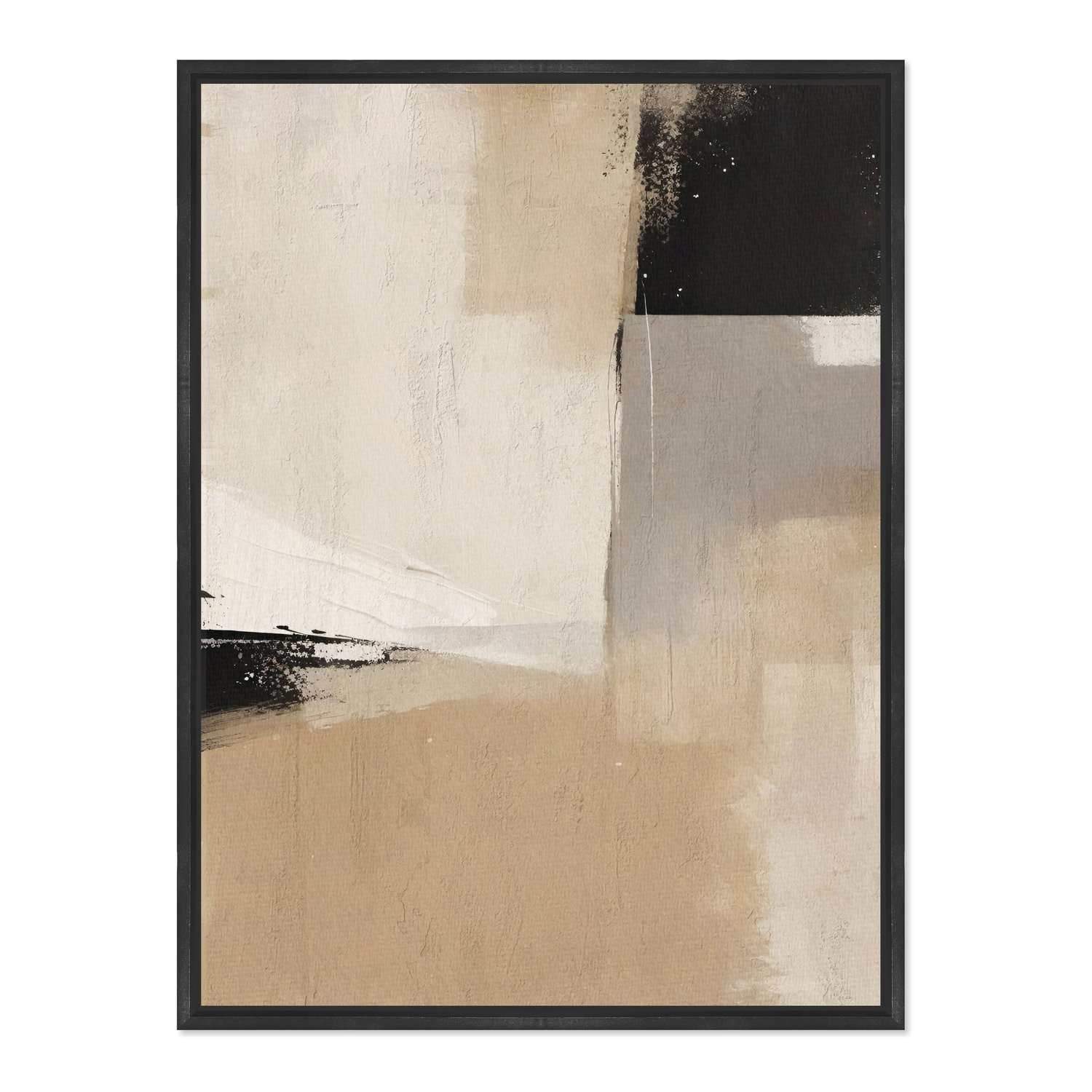Quadro Em Tela Canvas Textura Abstrata Estilo Modern Heritage