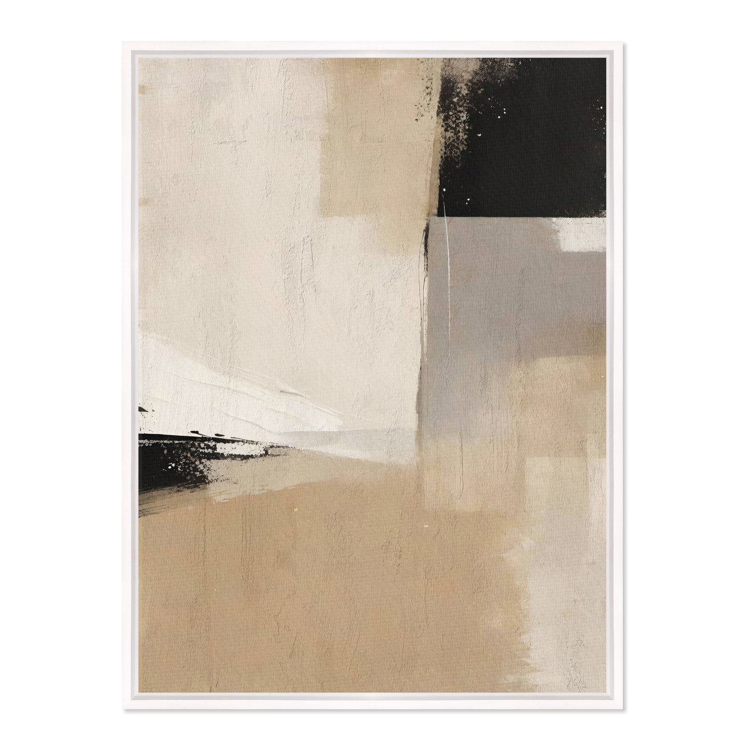 Quadro Em Tela Canvas Textura Abstrata Estilo Modern Heritage