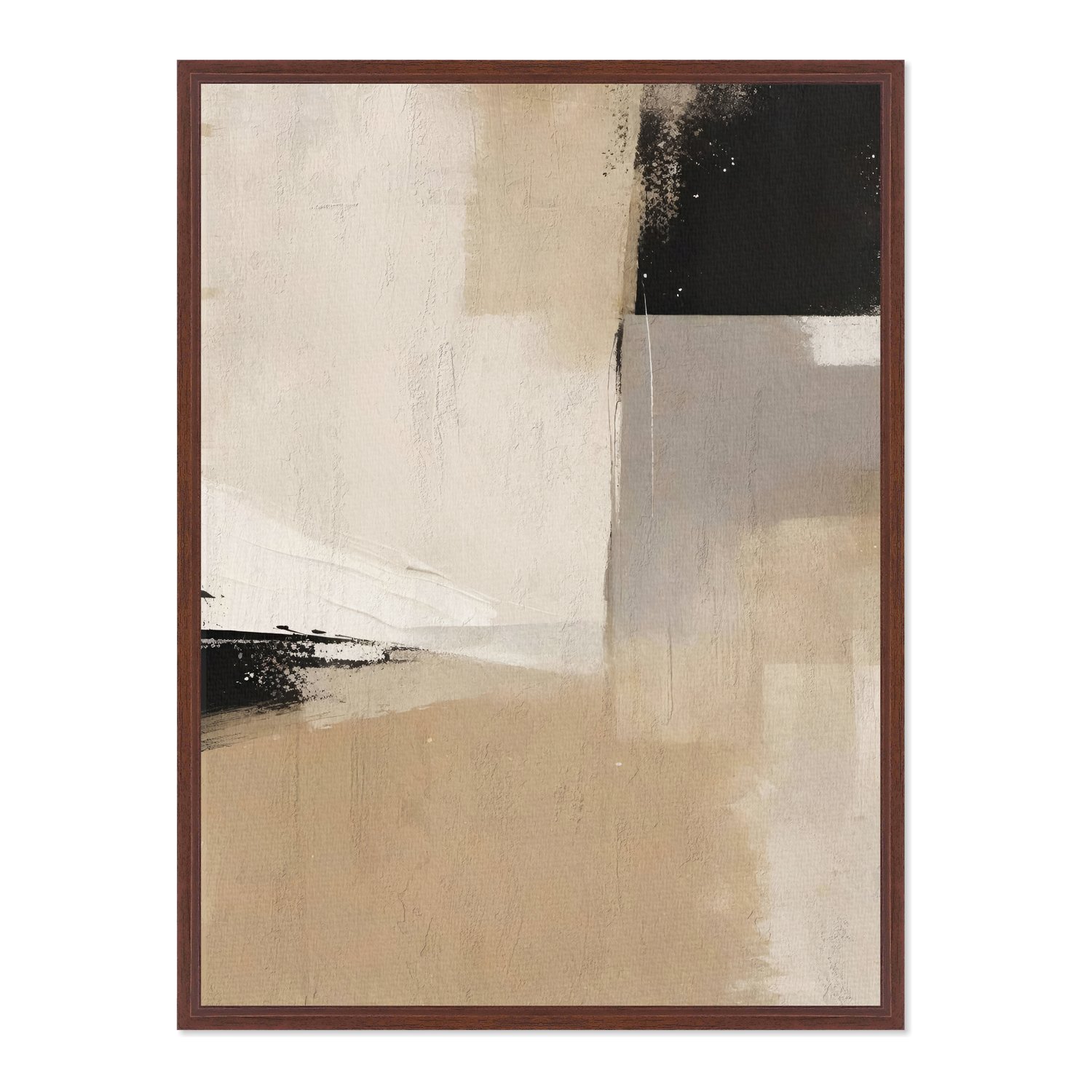 Quadro Em Tela Canvas Textura Abstrata Estilo Modern Heritage