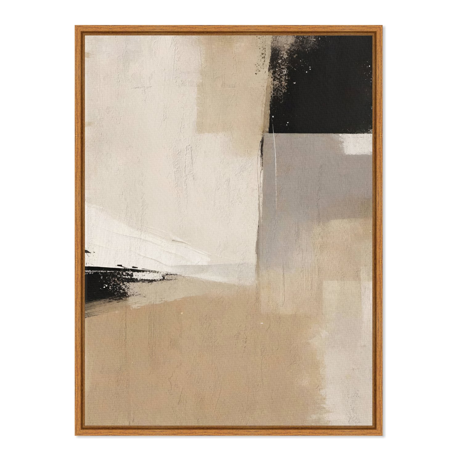 Quadro Em Tela Canvas Textura Abstrata Estilo Modern Heritage
