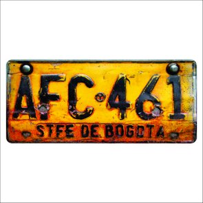 Placa Decorativa Vintage de Carro em Mdf - Buenos Aires Argentina - Kiaga