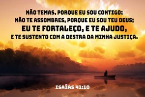 Placa Decorativa Versículo Bíblico Isaías 41:10 Placa Decorativa Versículo Bíblico Isaías 41:10